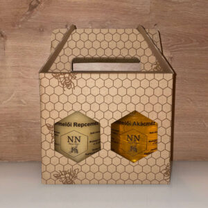 Ajándékcsomag 2x500 g mézzel